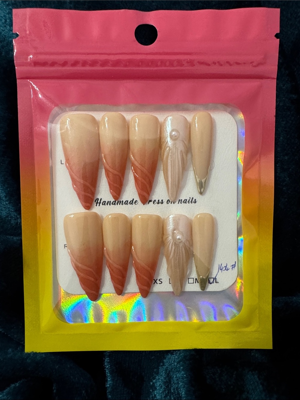 Stiletto Press-On Nail Set